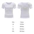 thumbnail image 4 of Camisetas Slim Fit Faja Playera Reductora Moldeadora Hombre, 4 of 7