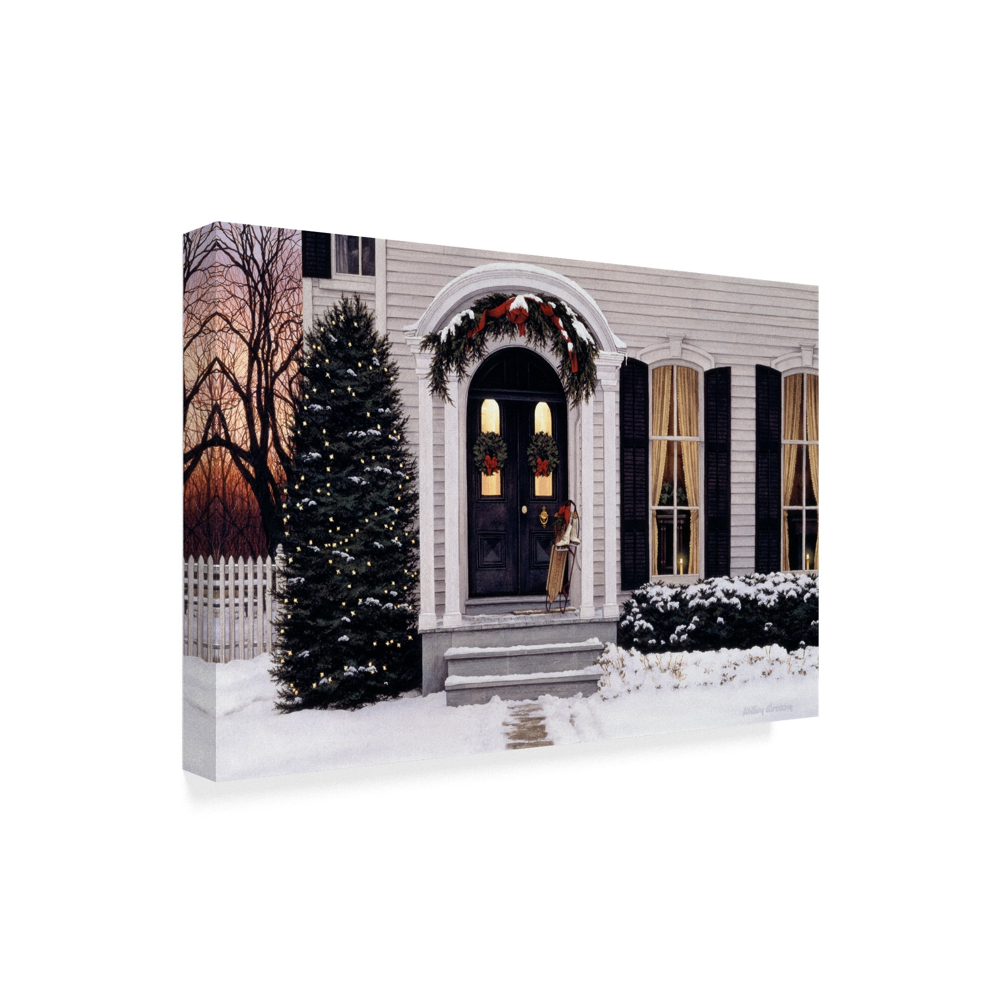 Trademark Fine Art 'The Kids Have Grown' Canvas Art by William Breedon