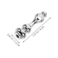 thumbnail image 2 of GOOHOCHY 8Pcs Metal Post End Cap Zinc Alloy Modern Style for Home Improvement, 2 of 8