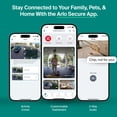 thumbnail image 7 of Arlo Essential Home Security Camera Kit (2025 Release) - Indoor Pan Tilt Plug-In Camera + Outdoor Plug-in Camera, 1080p HD, 2-Cam, 7 of 7