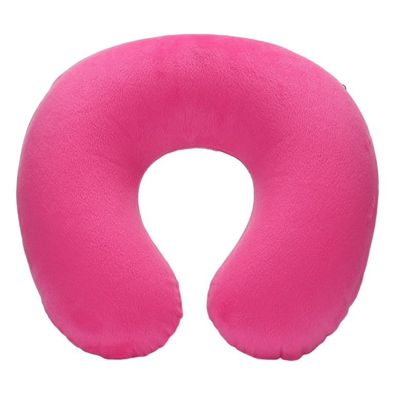 D-GROEE Inflatable Memory Foam Travel Pillow, U Shaped Neck Pillow, Ultra  Soft Comfortable Cushion for Neck Support, Lightweight Headrest, Great for  Airplane Chair, Car 