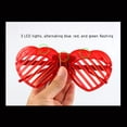 thumbnail image 4 of UttpKLBx 2024 New Light Up Glasses Party Supplies Glow Glasses Costumes Neon Flashing Plastic Shutter Shades Kids/Adult Glow In Dark Party Favors Must Have Beach Items (Red), 4 of 8