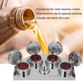 thumbnail image 3 of Watch Oil Dip Tool Watch Oiler Dish Watch Oil Dish 4 Dish Watch Oil Dip Tool Watch Repairing Accessory Stainless Steel Watch Oil Dip Tool 4 Dish Watch Oiler Dish Watch Repairing, 3 of 8