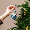 thumbnail image 5 of RyanK Christmas Ornaments - Acrylic Christmas Pendant Round Religious Hanging Ornaments For Christmas Tree Christmas Decorations For Home Holiday Decor Festive Orname,Christmas Balls, 5 of 5