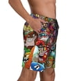 thumbnail image 3 of The Cuphead Show Mens Swim Trunks Quick Dry Board Shorts with Mesh Lining Beach Shorts Swimwear Bathing Suits, 3 of 7