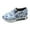 Blue, variant on XIMIN Women Snakeskin Platform Slip On Floral Printed Sneakers with Chunky Sole Round Toe Classic Wedge Heel Comfortable Breathable Work Casual Shoes Loafers Sneaker
