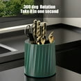thumbnail image 5 of Ohmyroo 360 Degree Rotating Knife Rack Kitchen Shelf Integrated Chopsticks Bucket Knife Storage Organizer Practical Use, 5 of 6