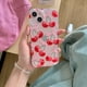 thumbnail image 2 of Funda protectora a prueba de golpes con pantalla completa en color rojo cereza para iPhone 16, 15, 14, 13 y 12 Pro Max, 2 of 5