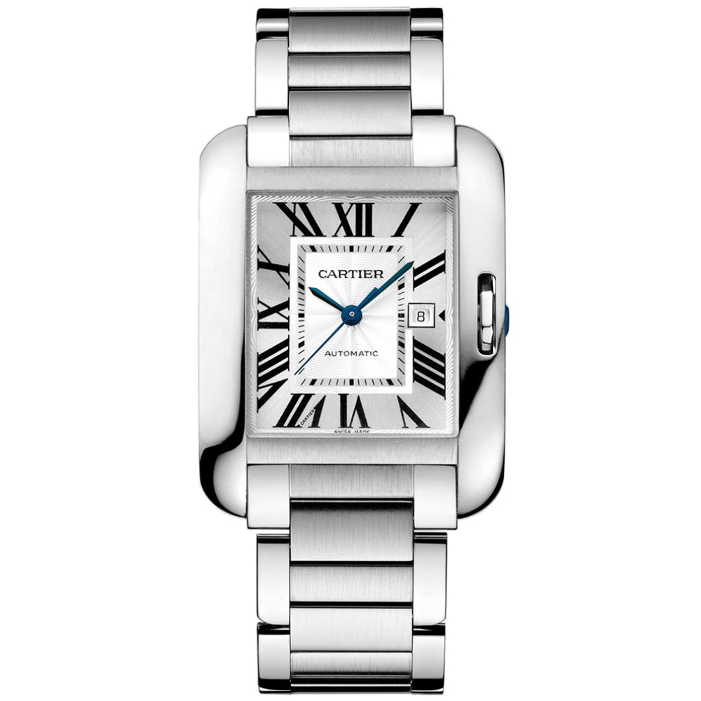 cartier mens rectangular watch