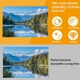 thumbnail image 6 of Yoqb 50 PCS Self-Adhesive Laminating Sheets 6 × 4 inches Clear Laminating Sheets No Machine Needed Adhesive Sheets No Heat Waterproof Lamination Sheet Paper for Business Card Photo A1017, 6 of 7