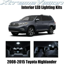 XtremeVision Interior LED for Toyota Highlander 2008-2015 16 pcs Pure White Interior LED Kit   Installation Tool