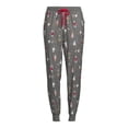 thumbnail image 5 of Secret Treasures Women's Dogs Flannel Joggers, 5 of 5