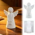 thumbnail image 2 of Silicone Moulds Casting Moulds Angel 3D Silicone Mould Angel Silicone Mould Plaster For Casting Moulds Silicone Casting Mould Angel Casting Moulds Silicone For Resin Letter Large Resin for Jewelry, 2 of 8