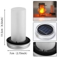thumbnail image 3 of Led Solar Mason Jar Tapas Luces Para Botella Simulación Llama Parpadeo Jardín Boda Patio Decoración Del Hogar Luces 4 Piezas Yuarrent HA036818-00, 3 of 6