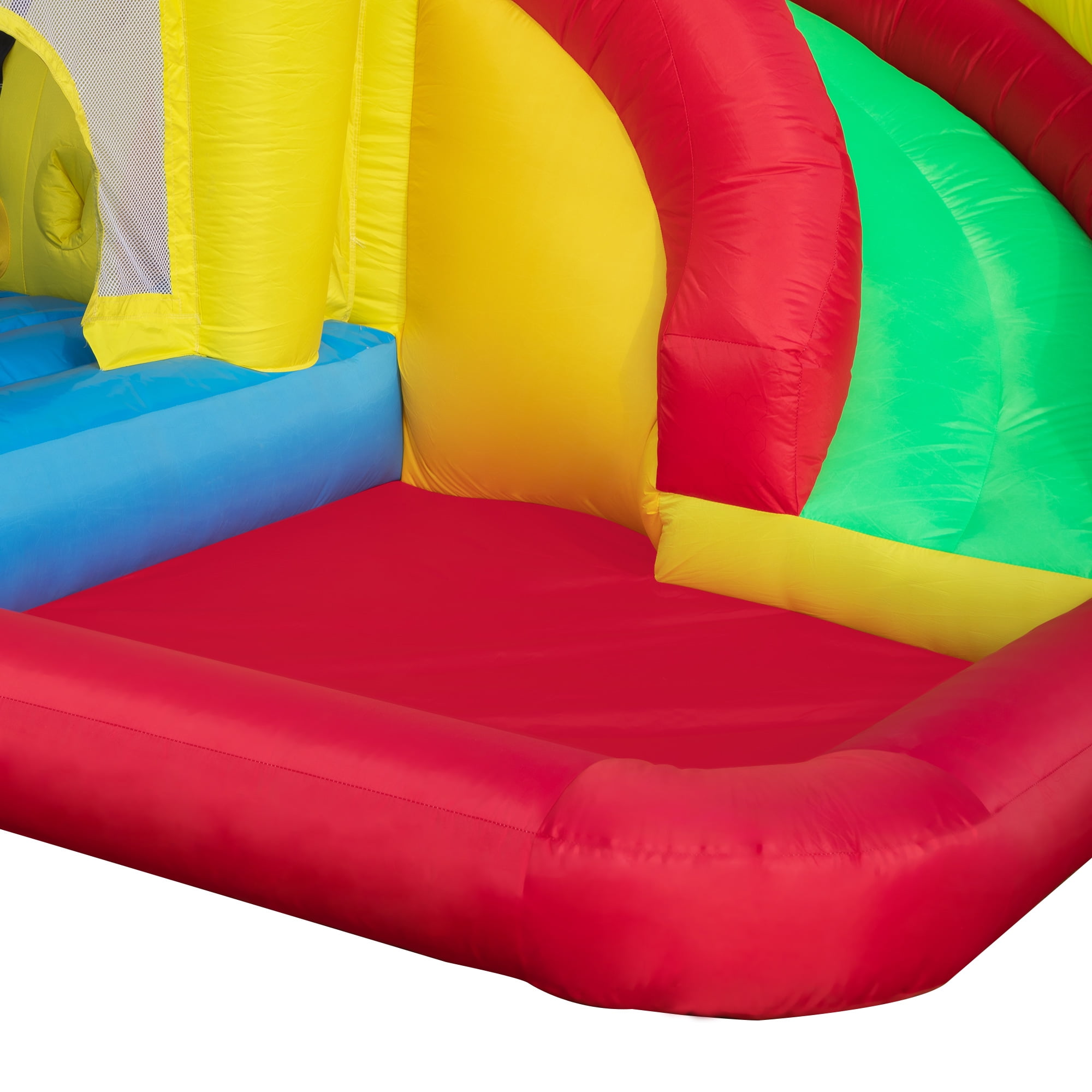 TOBBI Inflatable Bounce House Kid Jump and Slide Castle Bouncer with  Trampoline TH17P0167 - The Home Depot