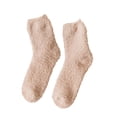 thumbnail image 1 of tredstone 10 Pcs/set Chaussettes Extra Épaisses en Forme de Pieds avec Texture Douce et Résistantes à l'Usure, Khaki 1Set, 1 of 6