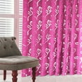 thumbnail image 2 of Voile Curtains Set of 2, Solid Sheer Curtain Scarf Drapes Rod Pocket Crushed Window Panels for Bedroom Living Room Kitchen, 2 PCS Vines Leaves Tulle Door Window Curtain Drape, 2 of 4