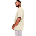 thumbnail image 3 of Casual Classics Mens Ringspun Cotton Extended Neckline Tall Oversized T-Shirt, 3 of 4