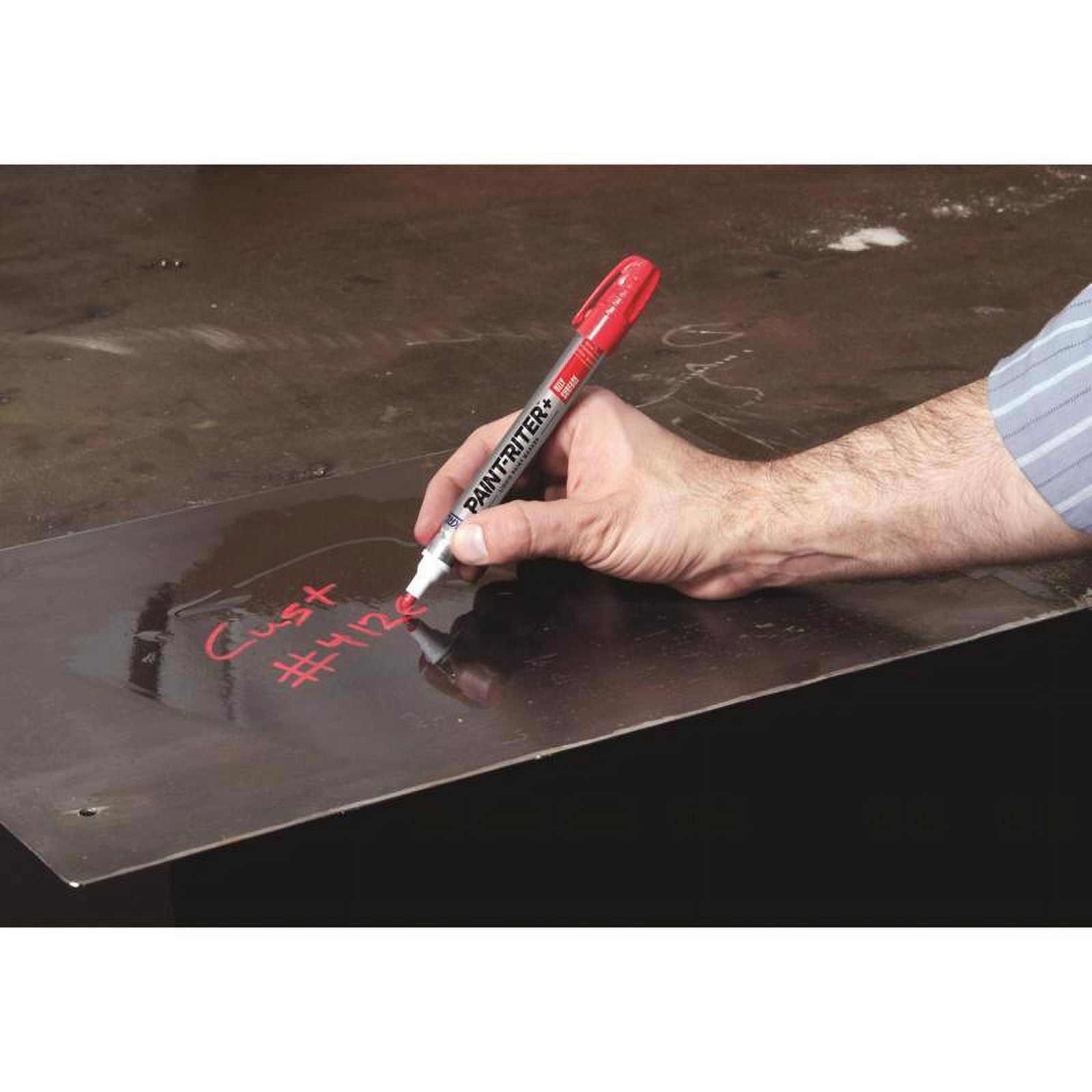 Markal 6061690 Paint-Riter Red Standard Liquid Paint Marker, Pack of 6