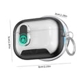 thumbnail image 3 of Two-color Shockproof Earphone Case With Magnetic up Pro3 , For Airpods, 3 of 7