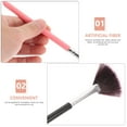 thumbnail image 2 of WHAMVOX 4Ud Brochas Para Maquillaje En De Para Rubor Y Polvo Con Mango Largo, 2 of 5