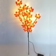 thumbnail image 5 of 30Inch 20LED Fall Leaves Branches Fall Thanksgiving Decorations Lighted Fall Maple Tree Twigs Battery Operated Maple Leaf Lights Autumn Fall Decor for Home Indoor Centerpieces Tabletop, 5 of 5