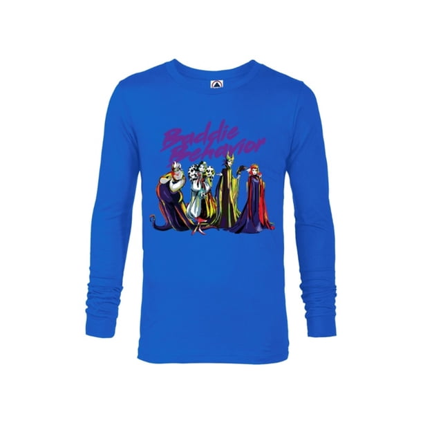 Disney Villains Baddie Behavior TShirt Long Sleeve TShirt for Men