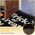 thumbnail image 6 of CURLYOOT Halloween Ghost Pumpkin Half Round Door Mat, Indoor Outdoor Entrance Rug, Trick or Treat Semi Circular Area Rug, Non Slip Washable Absorbent Doormat, Laundry Room Rug 24'' x 36'', 6 of 7