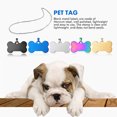 thumbnail image 2 of Kit de etiquetas de estampado de Metal, 43 Uds., etiqueta de identificación de perro mascota, collar en blanco, pulsera, anillo, colgante para manualidades DIY, 2 of 13