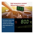 thumbnail image 3 of Velocímetro Head Up Display velocímetro coche camión odómetro pantalla grande de 4,5 pulgadas con advertencia de exceso de velocidad alarma de conducción fatiga, 3 of 5