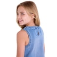 thumbnail image 2 of U.S. Polo Assn. Girls Knit Denim Top, Sizes 4-18, 2 of 5