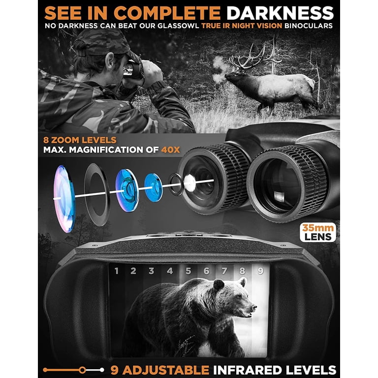 CREATIVE XP Night Vision Goggles - Digital Military Binoculars