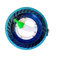thumbnail image 4 of Kite Line Reel Enrollador con cerradura Bobinadora de cuerda Rueda de plástico Mango de autobloqueo Herramienta de vuelo, Azul, 22cm Inevent FN000391-07, 4 of 7