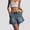 BU1, variant on Women's Summer Shorts High Waist Straight Leg Denim Shorts With Belt Tie Casual Vacation Travel Everyday Wear Comfortable Stretchy Pocket Distressed Shorts Women Night Shorts for Women Pajamas Shorts