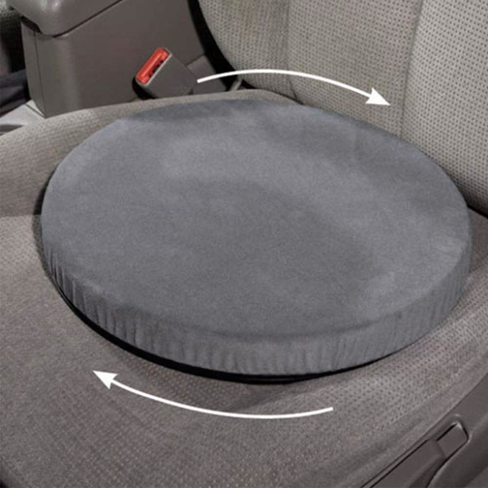 Life up 360° Car Seat Rotating Revolving Cushion For Pregnant Women Old People Car Chair Seat Cushion Easy Access Mobility Aid Car Seat Pad Memory Swivel Foam Seat Cushion 