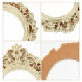 thumbnail image 2 of 3 Pcs Round Resin Photo Frames Mini Picture Frames for Dollhouse Decor Tiny Frame Set, 2 of 6