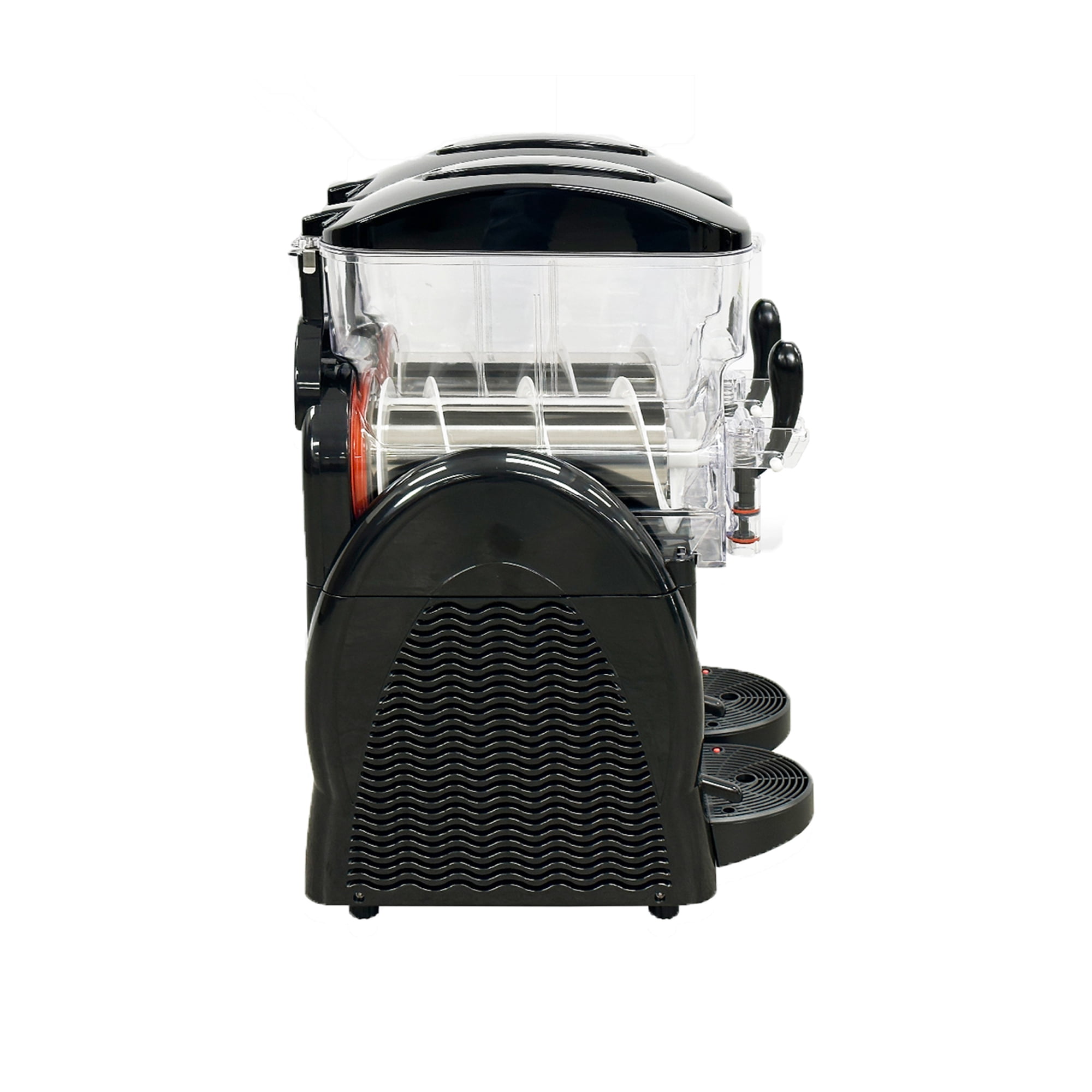 Commercial Slushy Machine, 12Lx2 Tank Slushie Machine, 850W Frozen Drink Maker, Margarita Making Machine, 18.5x20.2x31.8 inch