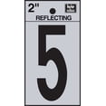 thumbnail image 1 of Hy-Ko 2" Self Stick Reflective Letter Number [Set of 10] Number: 5, 1 of 3