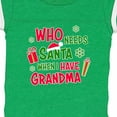 thumbnail image 4 of Inktastic Who Needs Santa when I Have Grandma Boys or Girls Baby Bodysuit, 4 of 5