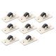 thumbnail image 1 of 8 Uds. Mini ruedas autoadhesivas bonitas ruedas de plástico resistente, ruedas no giratorias, 11 Feliz Sencillez, 1 of 5