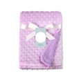 thumbnail image 1 of Manta para recién nacido Baño de viaje Cochecito Toalla de bebé Envoltura de invierno Suave Swaddling Transpirable Lavable Doble capas Ropa de cama Púrpura Inevent BA000367-01, 1 of 7