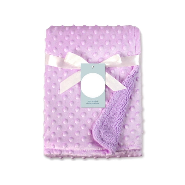 Manta para recién nacido Baño de viaje Cochecito Toalla de bebé Envoltura de invierno Suave Swaddling Transpirable Lavable Doble capas Ropa de cama Púrpura Inevent BA000367-01