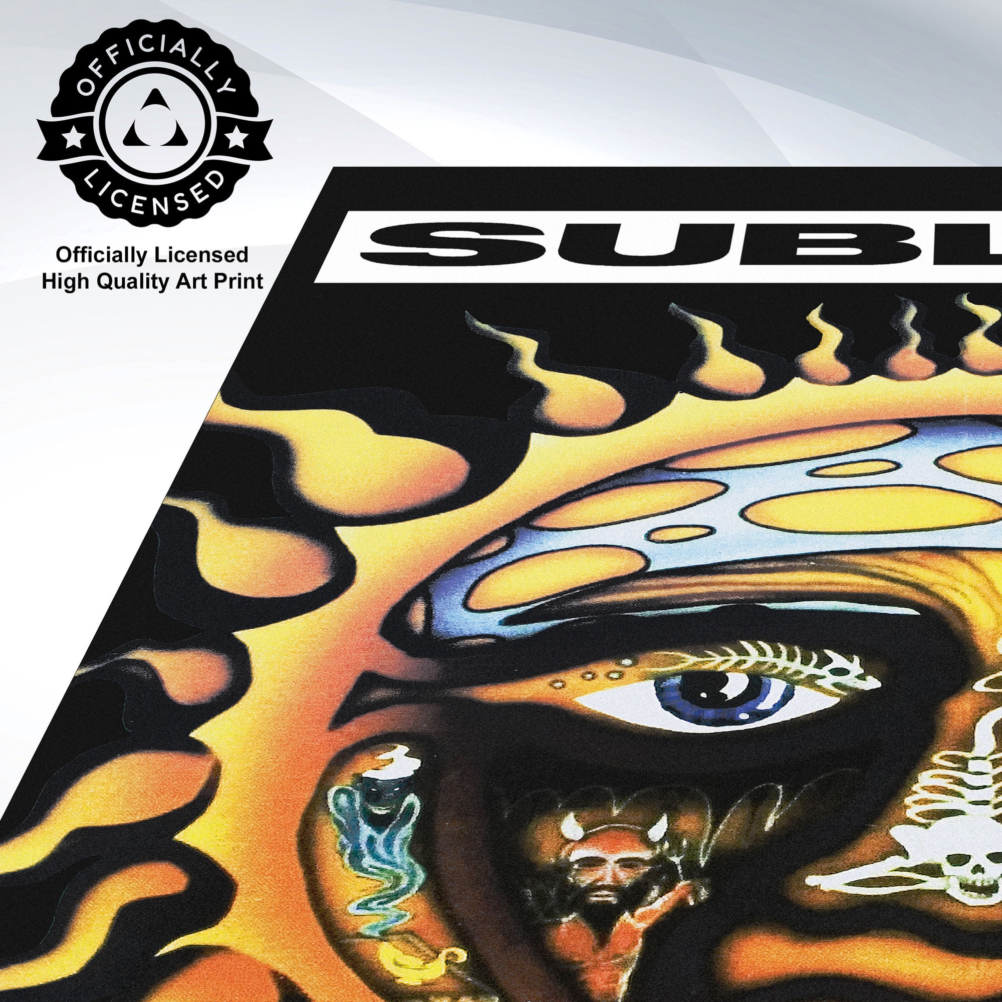 Pyramid America: Sublime: 40oz to Freedom - 11x17 Poster, Album Cover Print -Ska Punk Band Artwork, Licensed Music Wall Decor, Premium Fan Collectible