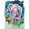 thumbnail image 2 of Kovacs, Anna Brigite 24x32 White Modern Wood Framed Museum Art Print Titled - Play With Mommy, 2 of 4