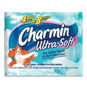 Charmin Ultra Soft 2-Ply Big Unscented Toilet Paper Roll, 4 Count