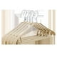 thumbnail image 4 of 5 piezas perchas antideslizantes perchas traje perchas camisas suéteres vestido percha gancho tendedero (caqui), 4 of 4