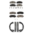 thumbnail image 1 of Transit Auto Front Rear Ceramic Brake Pads and Parking Shoes Kit for Car 2017-2023 Nissan TITAN KCN-100802, 1 of 11