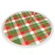 thumbnail image 2 of Faldas para árbol de Navidad a cuadros de 36 pulgadas, tapete para árbol de Navidad para fiestas de invierno, falda para árbol de Navidad para decoraciones navideñas rústicas, 2 of 8