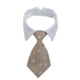 thumbnail image 1 of Piezas ajustable mascota pajarita a cuadros negro rojo mascota Formal esmoquin traje corbata Collar cachorro MFZFUKR CPB-US-YY68-10, 1 of 5