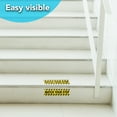thumbnail image 5 of Dimarongton Watch Your Step Vinyl Stickers, 2 PC 10x3 Caution Stickers, Yellow/Black, 5 of 6